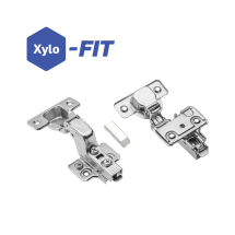 Xylo-Fit N1 90° Soft Close Inset Clip Hinge - Pair