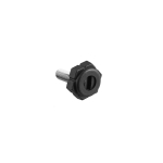 M6 x 20mm Hex Adjustable Foot - Black