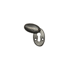 Kirkpatrick Blk Profile Escutcheon