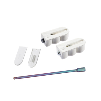 Lamello Cabineo Starterset c/w 40x 8/12 1xbit 40x White Caps Lamello Cabineo Starterset c/w 40x 8/12 1xbit 40x White Caps