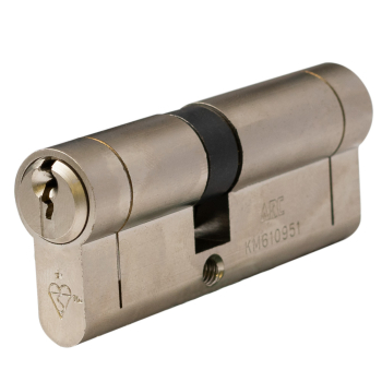 35/45 Security 1* Double Euro Cylinder Nickel Plated 35/45 Security 1* Double Euro Cylinder Nickel Plated