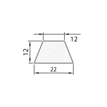Exiwood Georgian Bevelled Bar 22mm x 12mm x 12mm x 3m White Exiwood Georgian Bevelled Bar 22mm x 12mm x 12mm x 3m White
