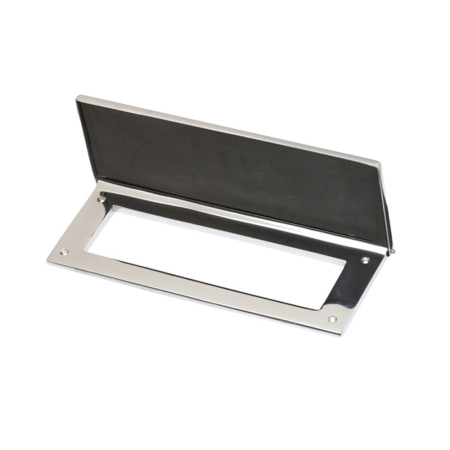 Premium Letter Plate Tidy 260 x 88mm Polished Chrome