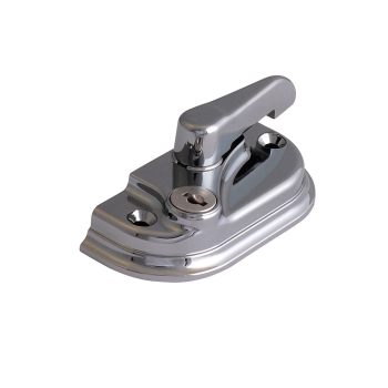 Modern Locking Fitch Fastener - Hardex Chrome Modern Locking Fitch Fastener - Hardex Chrome