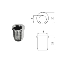 Single Shootbolt Keep - 18mm Single Shootbolt Keep - 18mm
