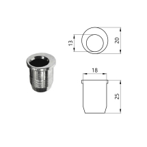 Single Shootbolt Keep - 18mm