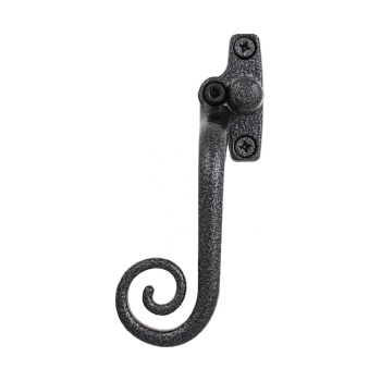 Antique Black LH Monkey Tail Espag Handle 40mm Antique Black LH Monkey Tail Espag Handle 40mm