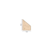 Q-Wood 18 x 13mm Pinned Glazing Bead 3m Q-Wood 18 x 13mm Pinned Glazing Bead 3m