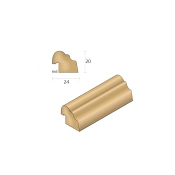 Q-Wood Door Glazing Bead 3m length 6 x 8mm Rebate Q-Wood Door Glazing Bead 3m length 6 x 8mm Rebate
