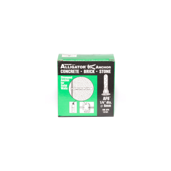 AF6 Alligator Flanged Universal Plug - Box/100 AF6 Alligator Flanged Universal Plug - Box/100