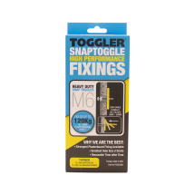 Toggler M6 Snaptoggle and 60mm Machine Screw 10 Pack