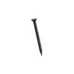 4.0 x 45 mm Countersunk Carcass Screws Black
