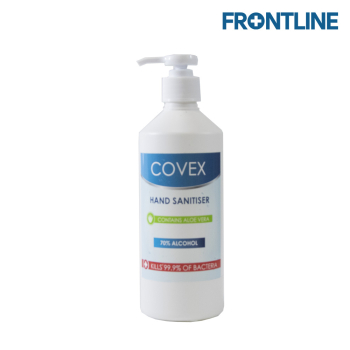 Frontline 500ml 70% Alcohol Hand Sanitiser with Pump Top