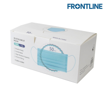 Frontline 3-Ply Disposable Civilian Face Mask (pk/50)